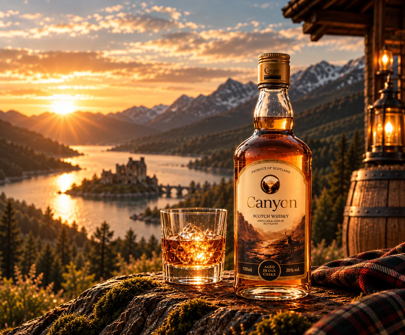 Canyon Scottish Whisky 38%